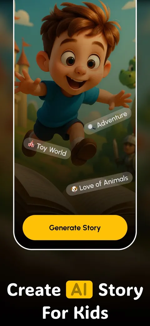 KidAI: Storytime Magic screenshot 1